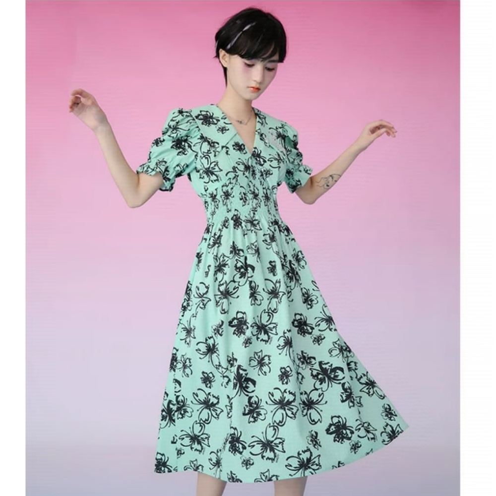shor sleeve dress skirt